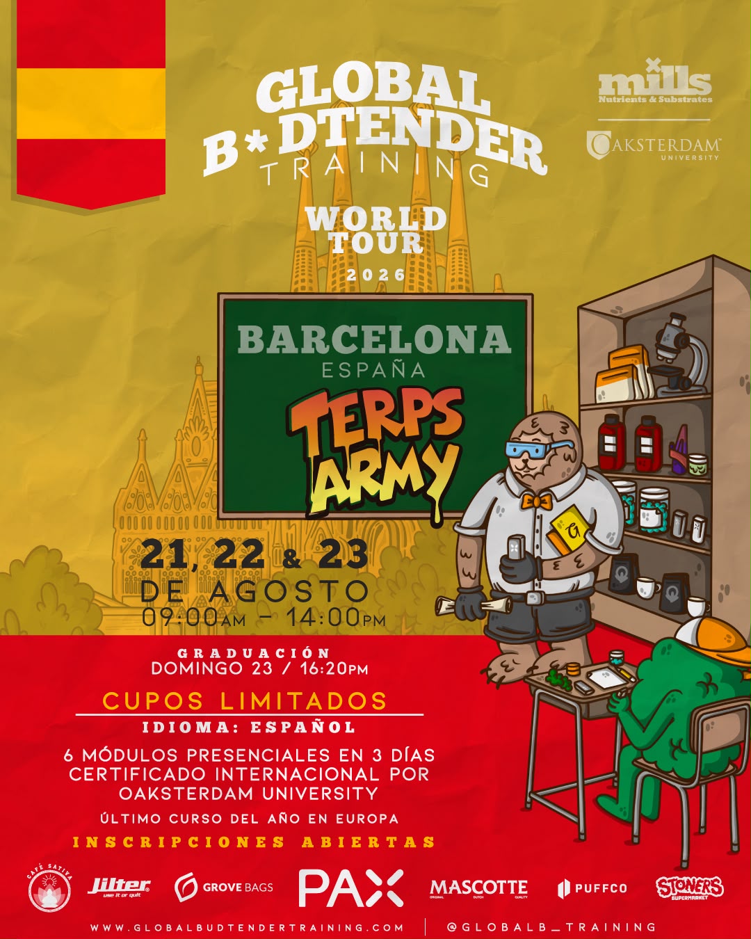 Curso Terps Army Barcelona *ÚLTIMO DE EUROPA 2026*